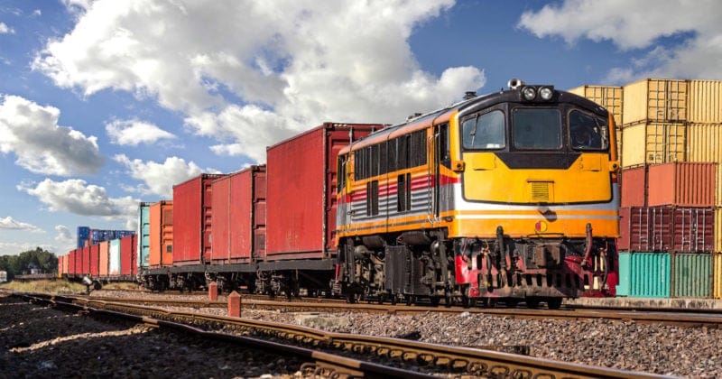 cheap rail freight from China to Netherlands