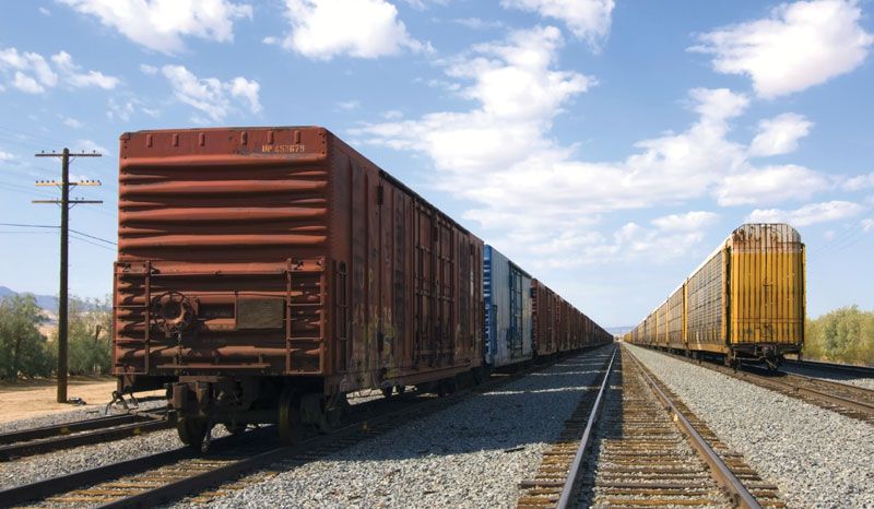 fast rail freight from China to France