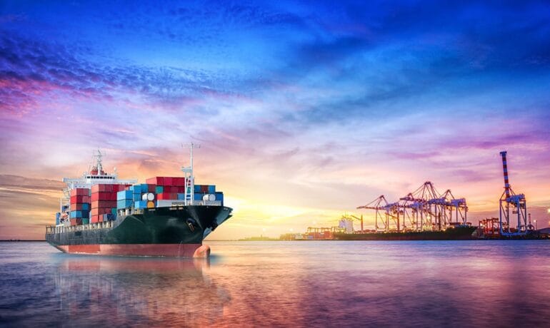 Flat Rack FCL sailing schedule for textiles from China to USA