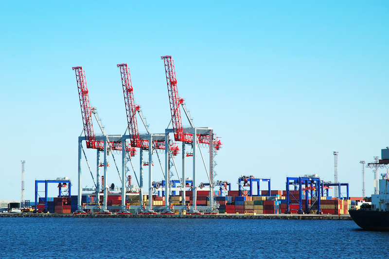 Open Top FCL sailing schedule for machinery from China to Long Beach