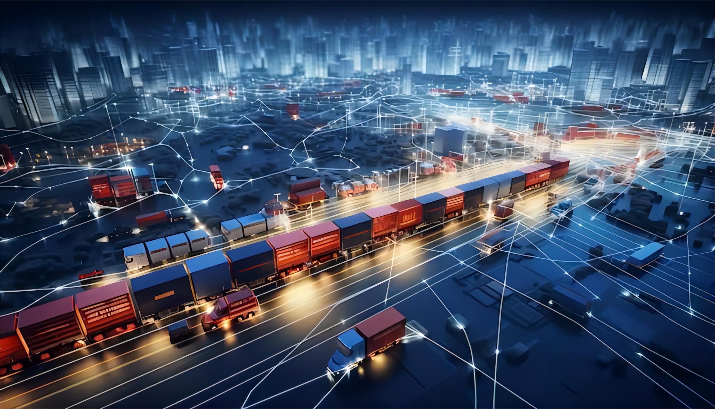 Auto parts being carefully unloaded from a 40GP container at a European warehouse