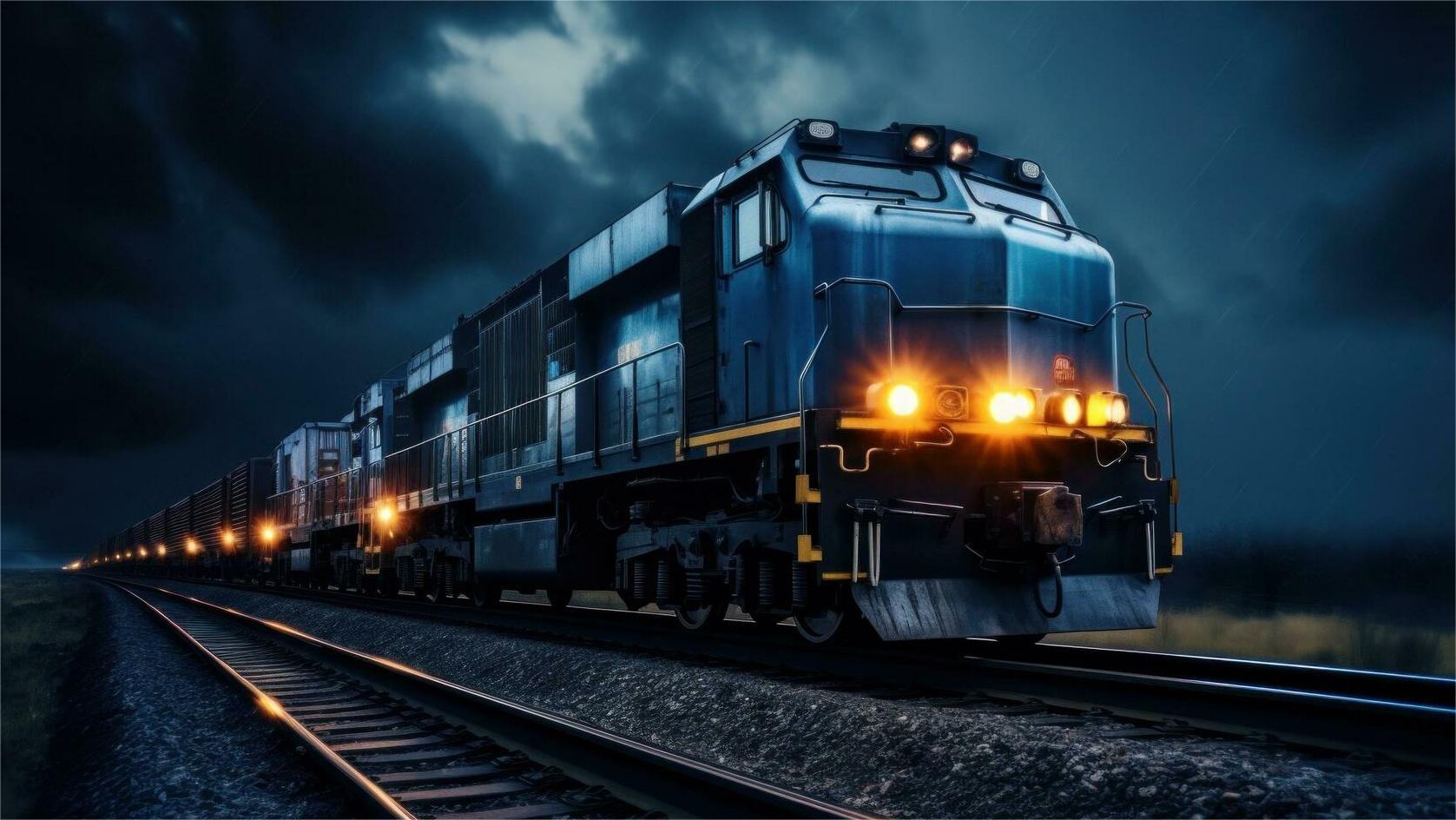 Infographic comparing different freight transport methods