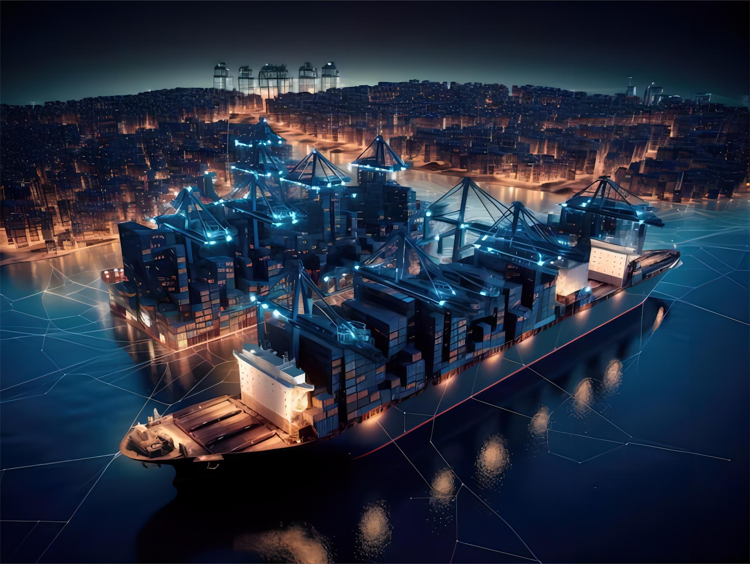 Infographic showing a successful electronics shipment