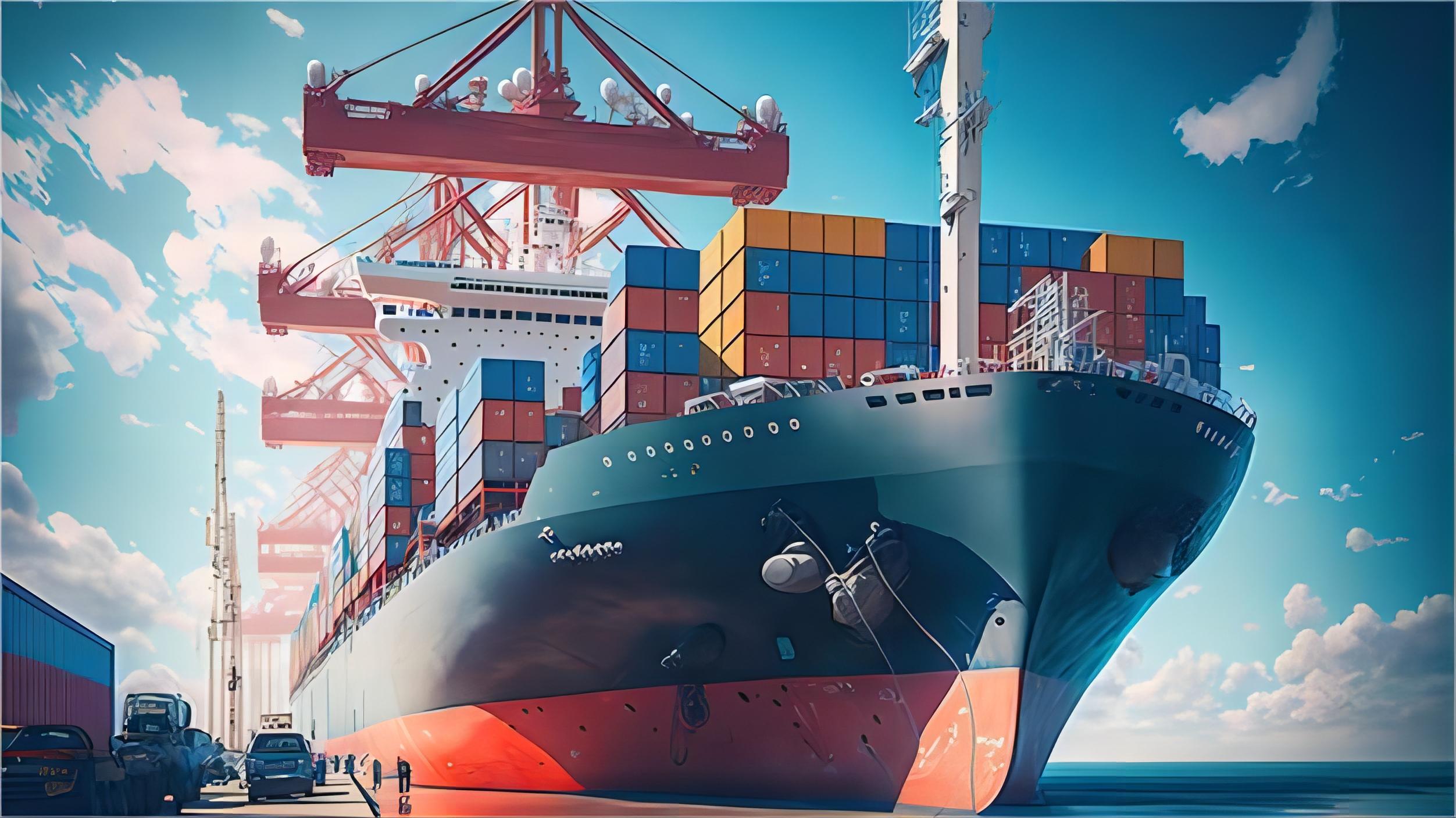 A comparative chart showing different shipping methods and their respective cost, speed, and suitability for various cargo types.