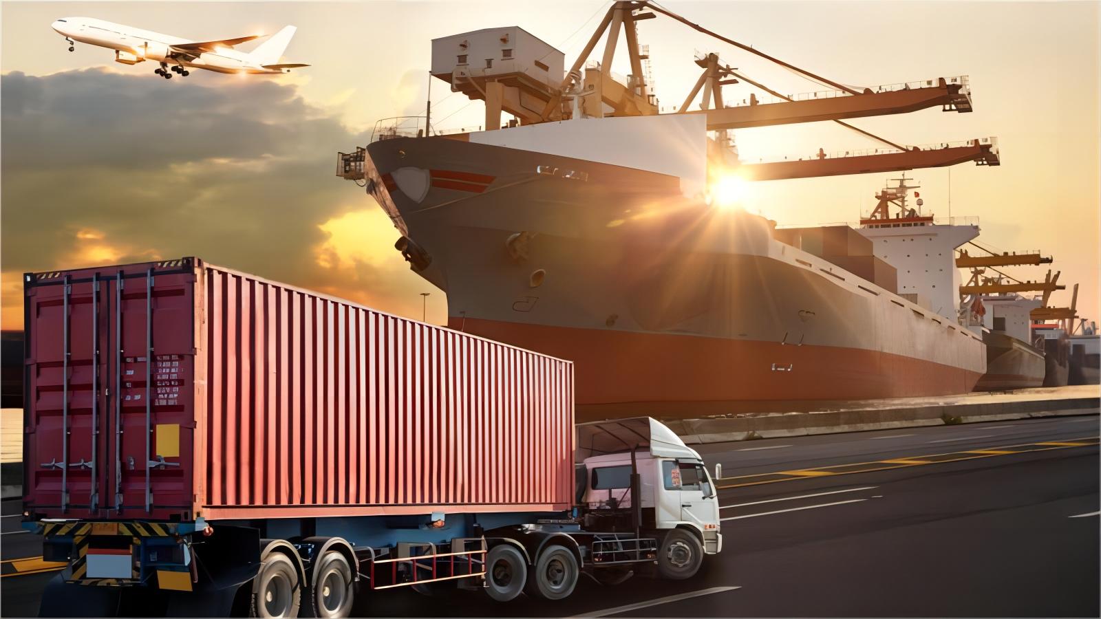 Documents and customs stamps for international shipping