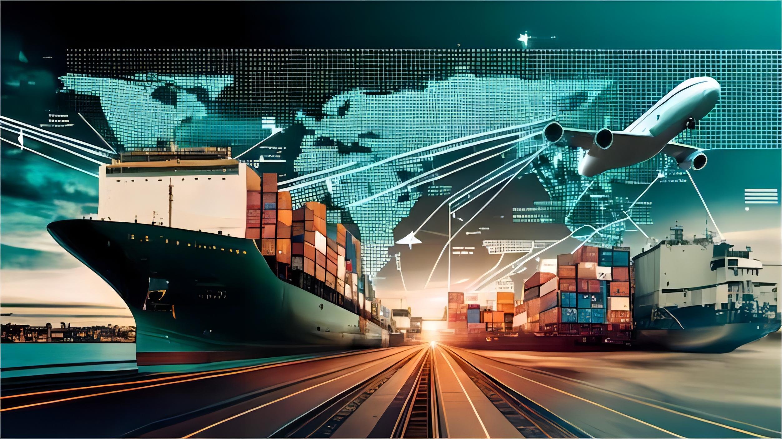 Logistics professional coordinating a complex flat rack shipment