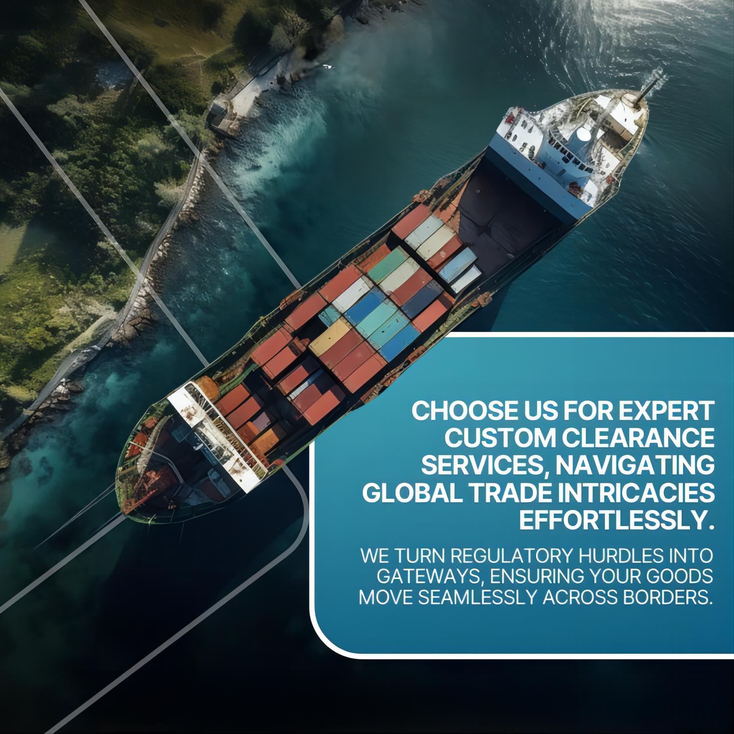 Infographic comparing different international shipping methods