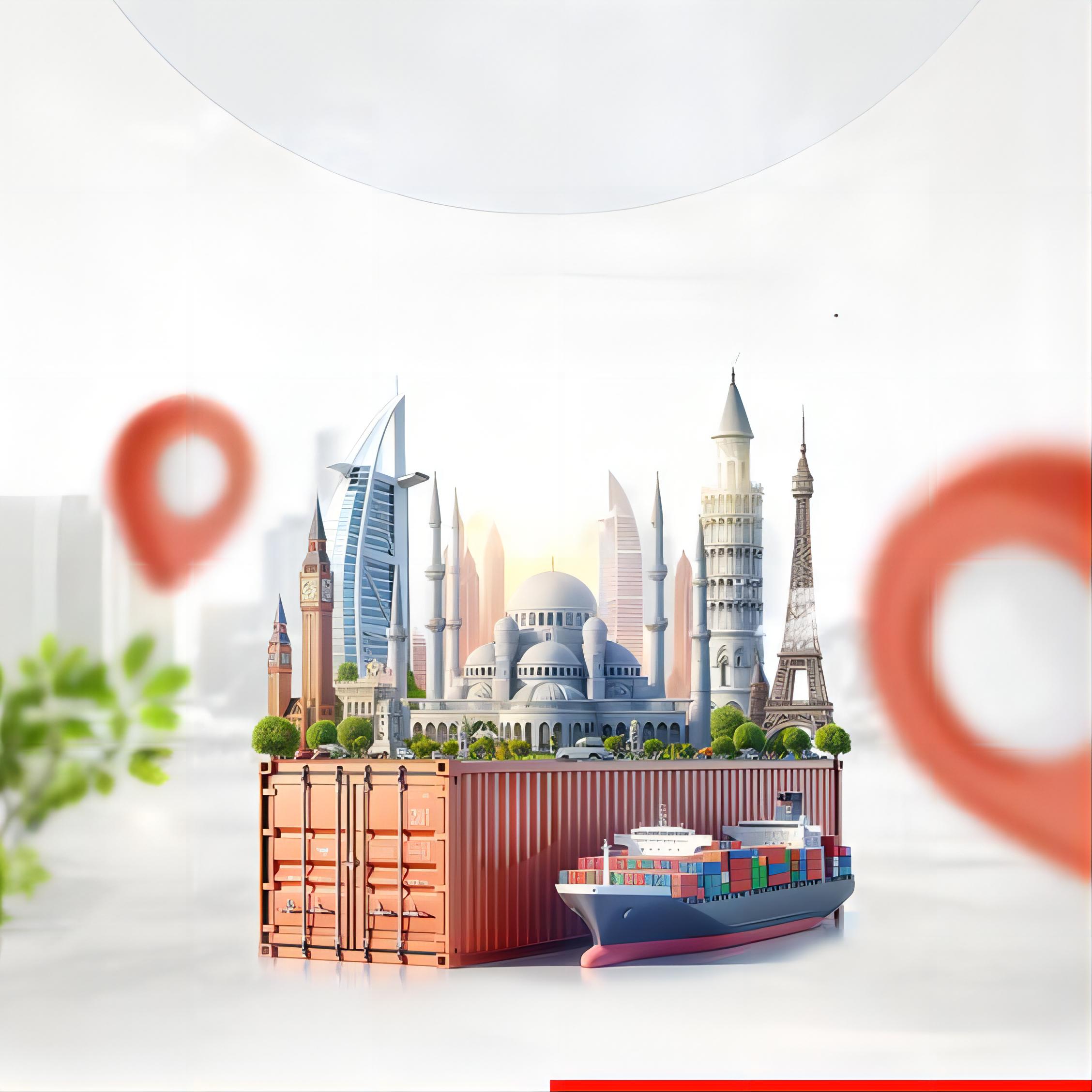Shipping documents like Bill of Lading, commercial invoice, and packing list