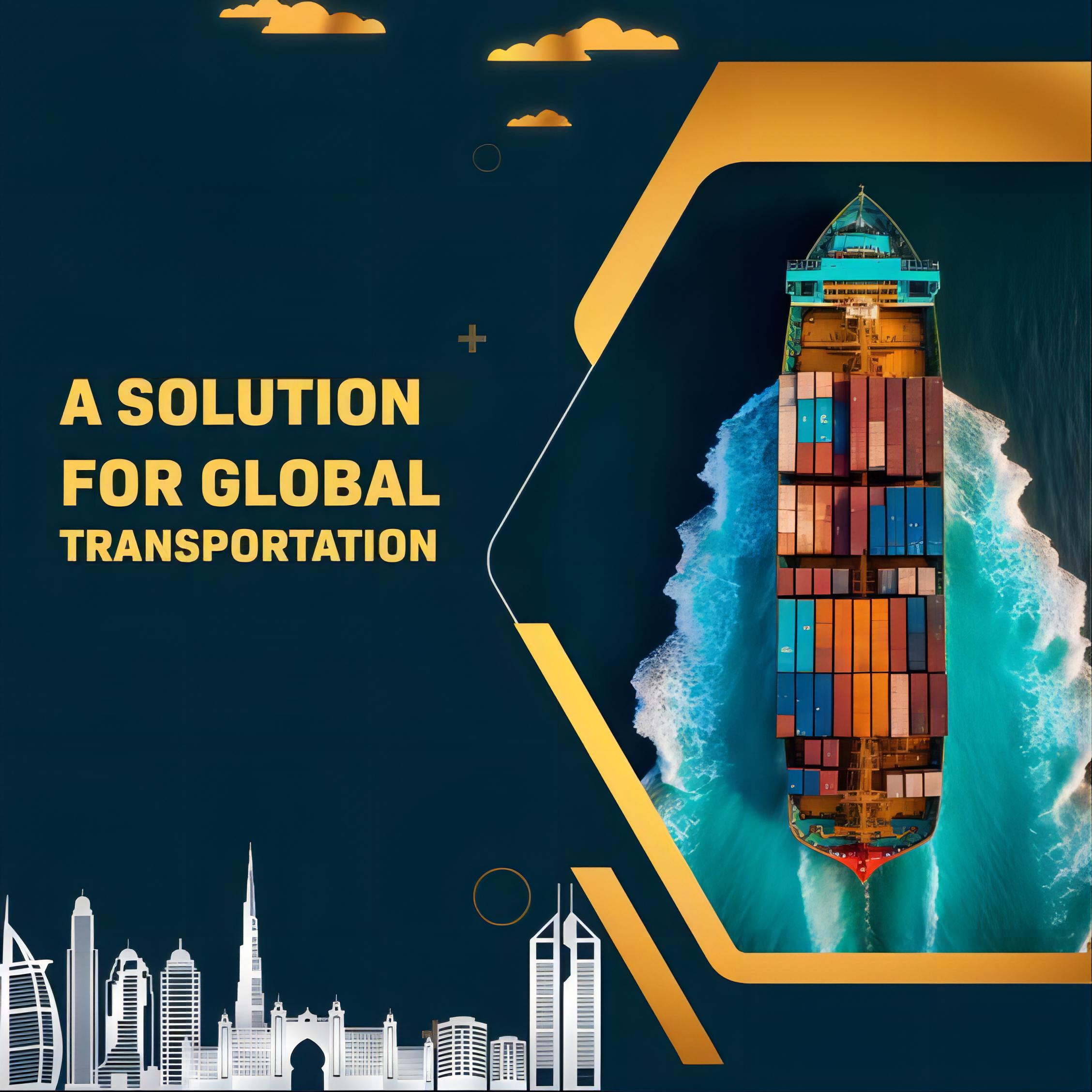 Freight container being offloaded at the Port of Houston, Texas