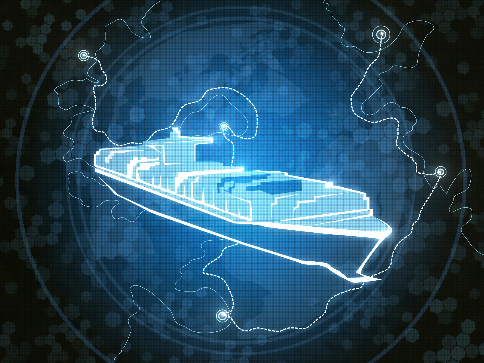 A freight forwarder team collaborating on logistics management