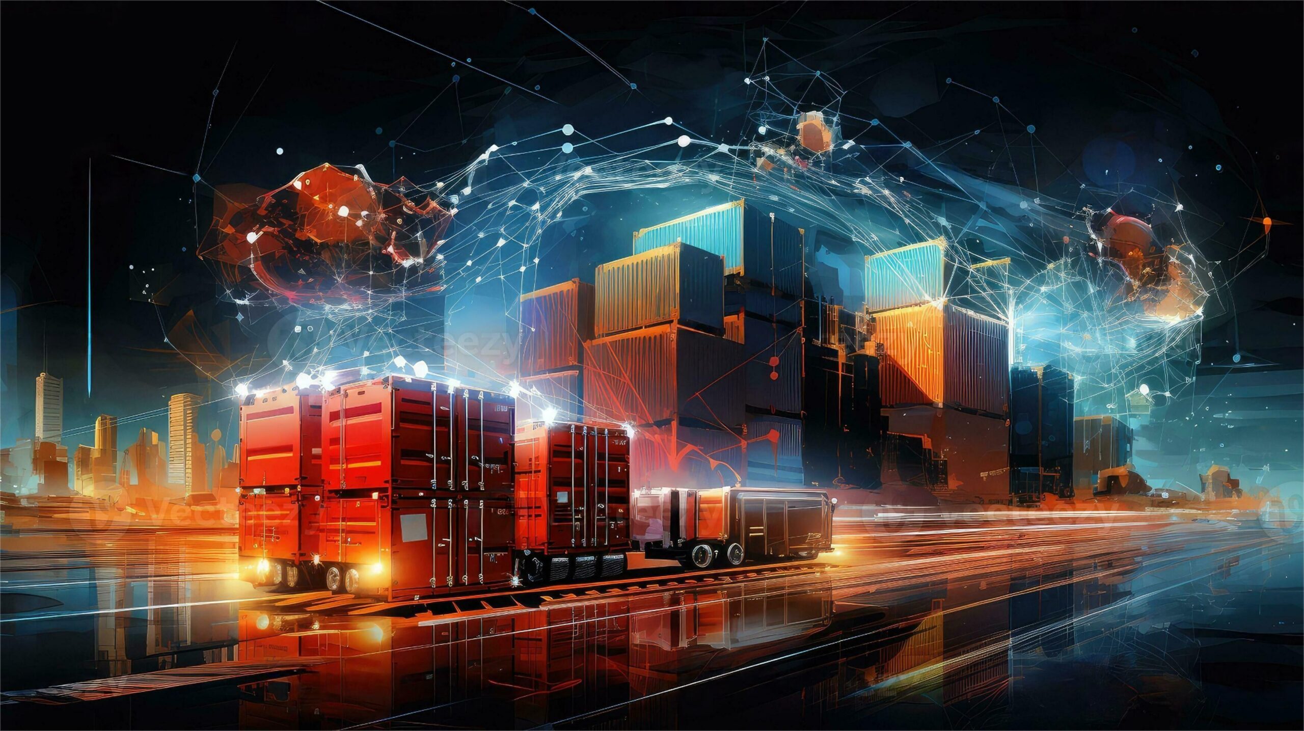 Logistics professional checking shipping documents for auto parts