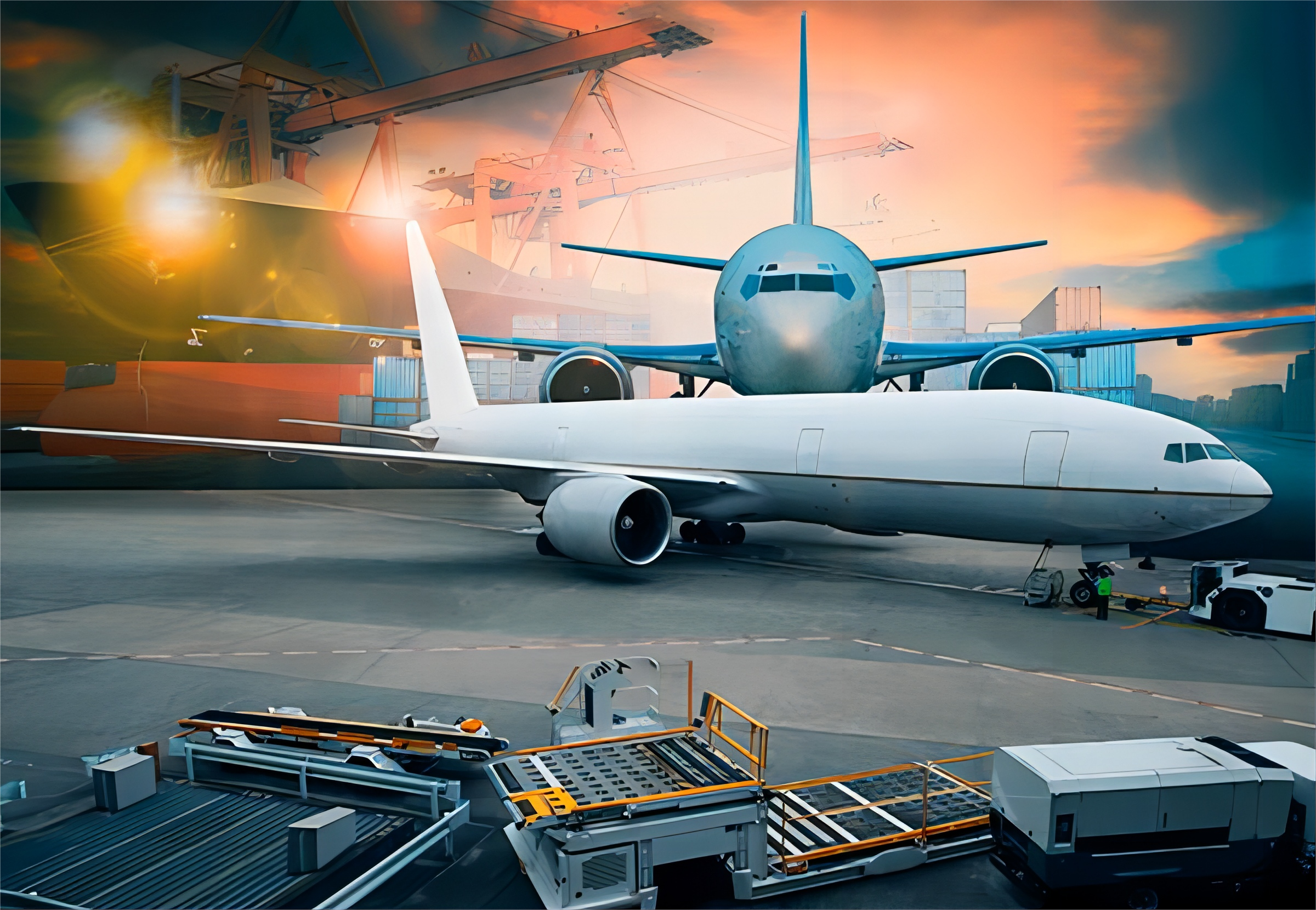 Hardware tools securely packed in an open top container