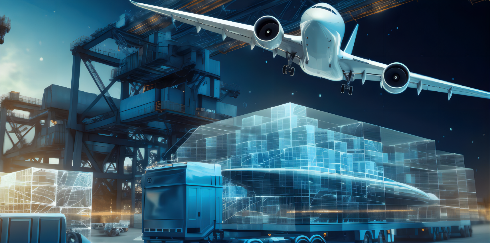 World map illustrating main shipping lanes from China to Europe