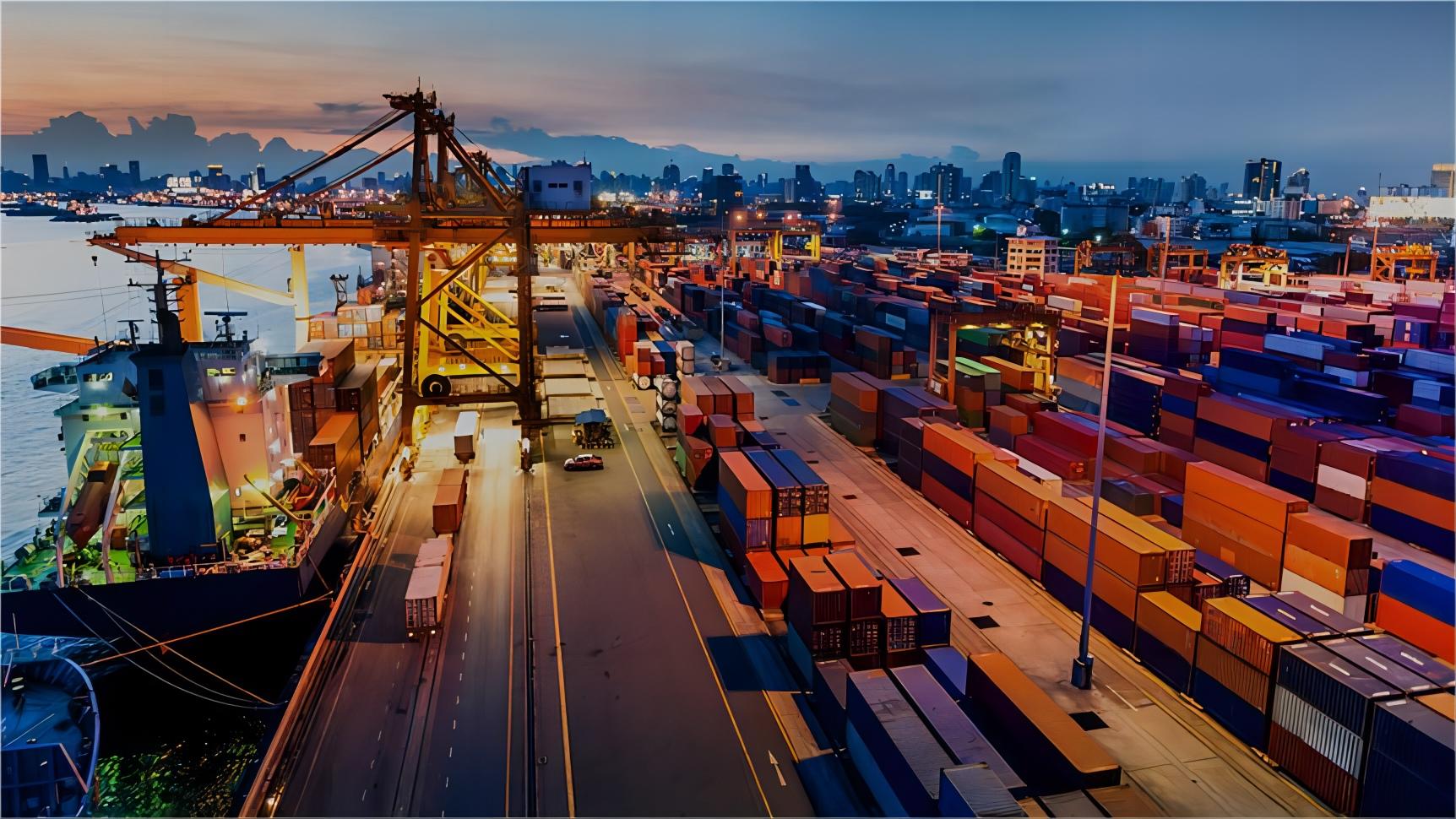 Various types of furniture properly packaged inside a 40GP container