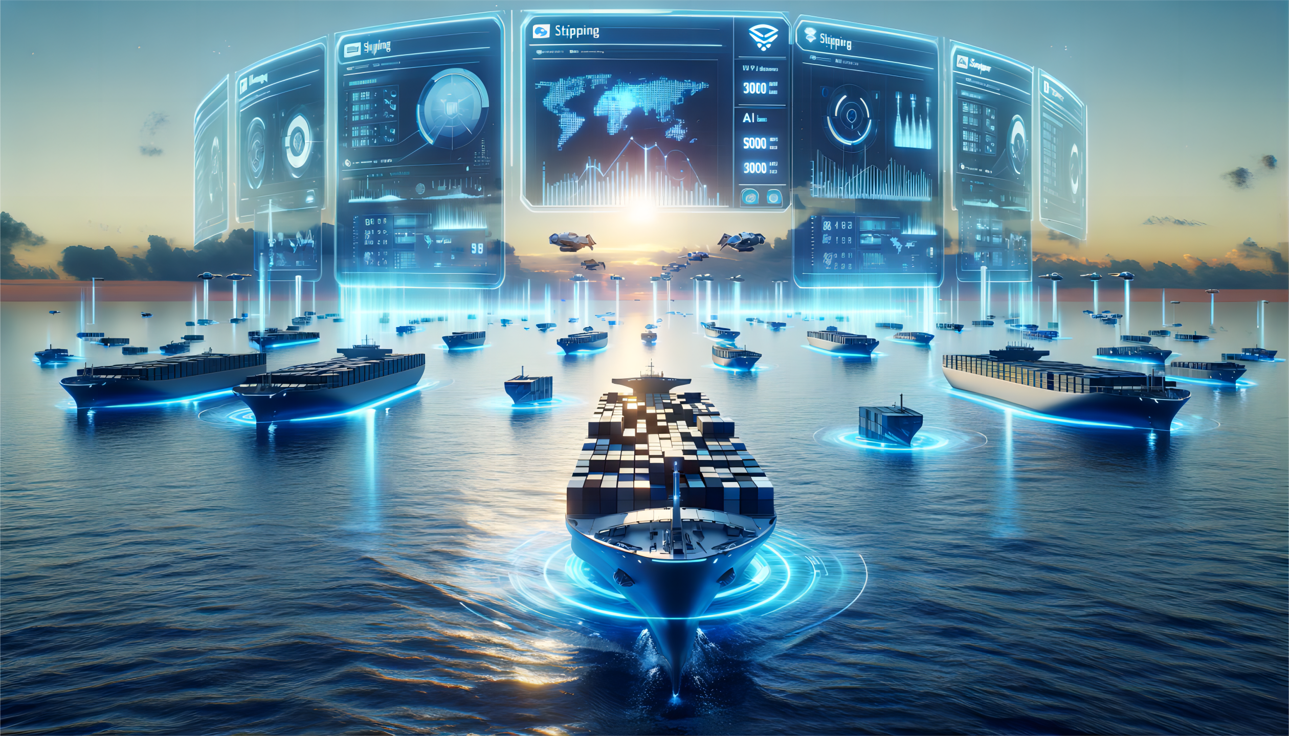 A 40GP FCL container being loaded with medical equipment at a port in China.