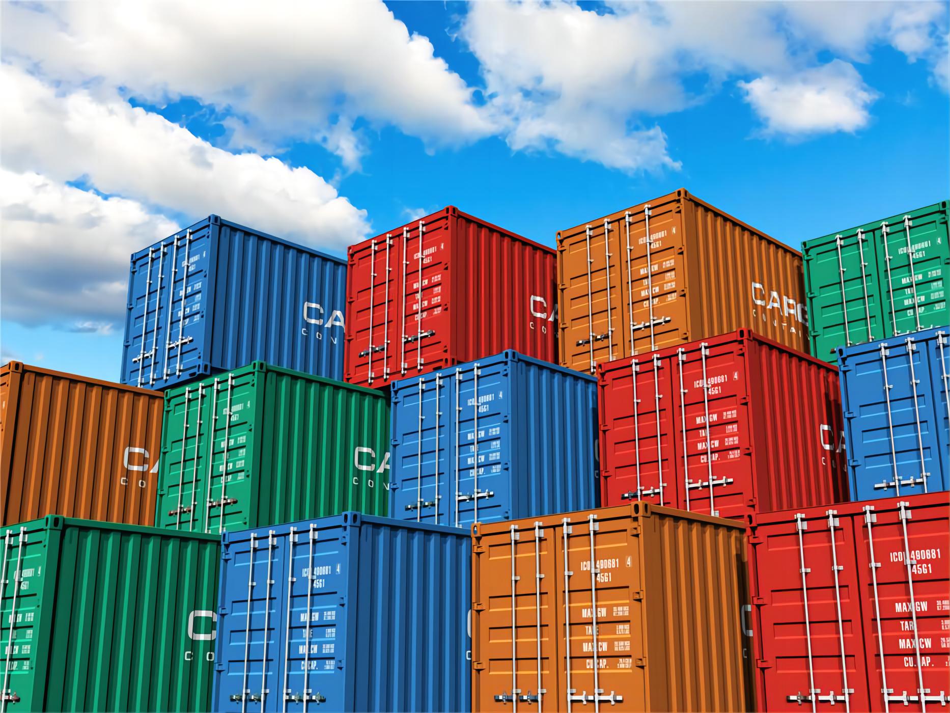 Infographic comparing different shipping methods like sea and air freight