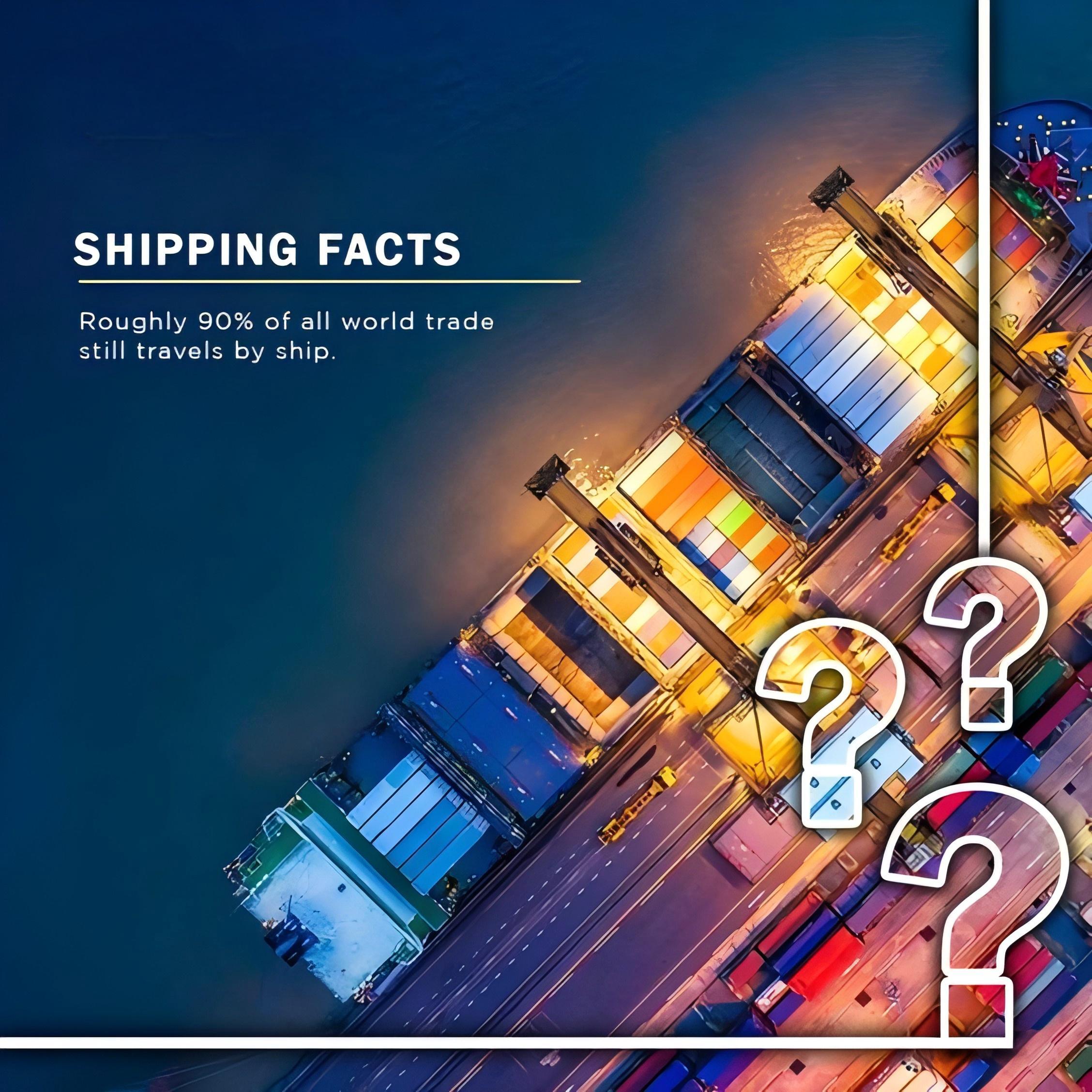 Detailed cost breakdown for a furniture shipment