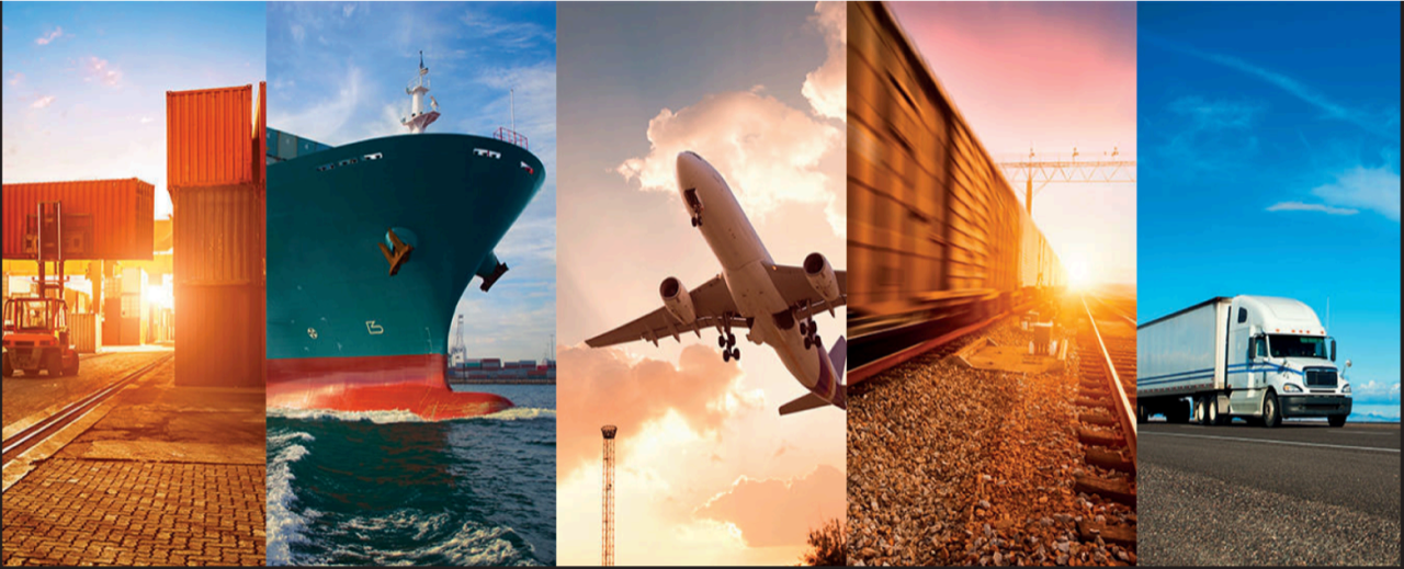 Comparison table of shipping methods for machinery