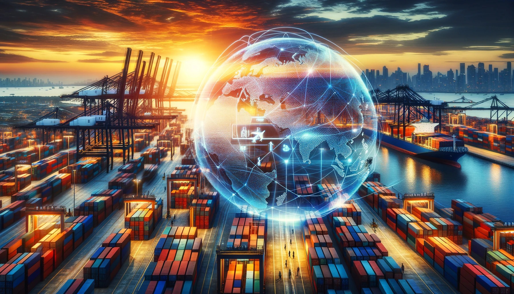 Infographic comparing different shipping methods