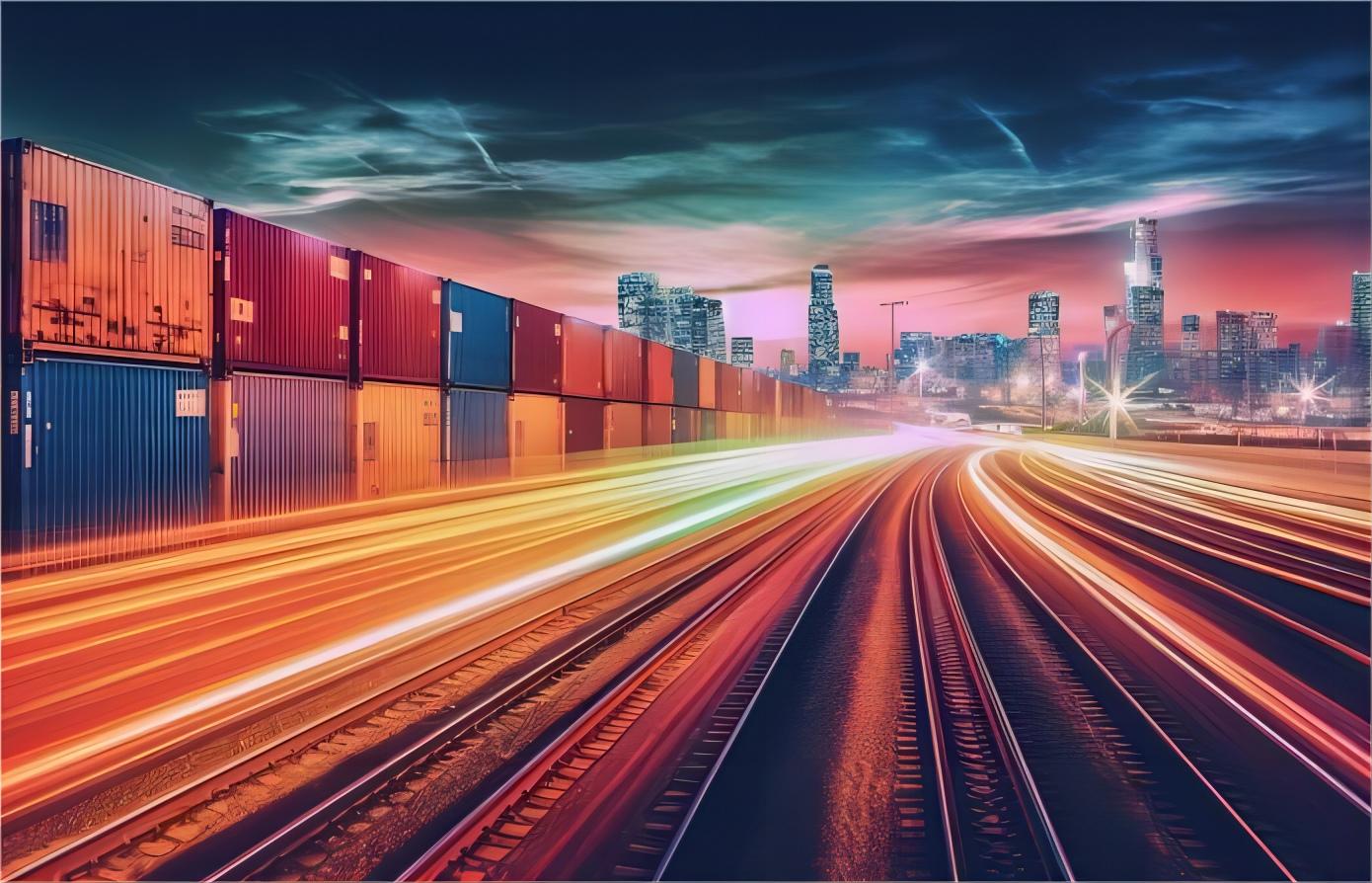 Map showing a shipping route from China to Georgia via the Black Sea