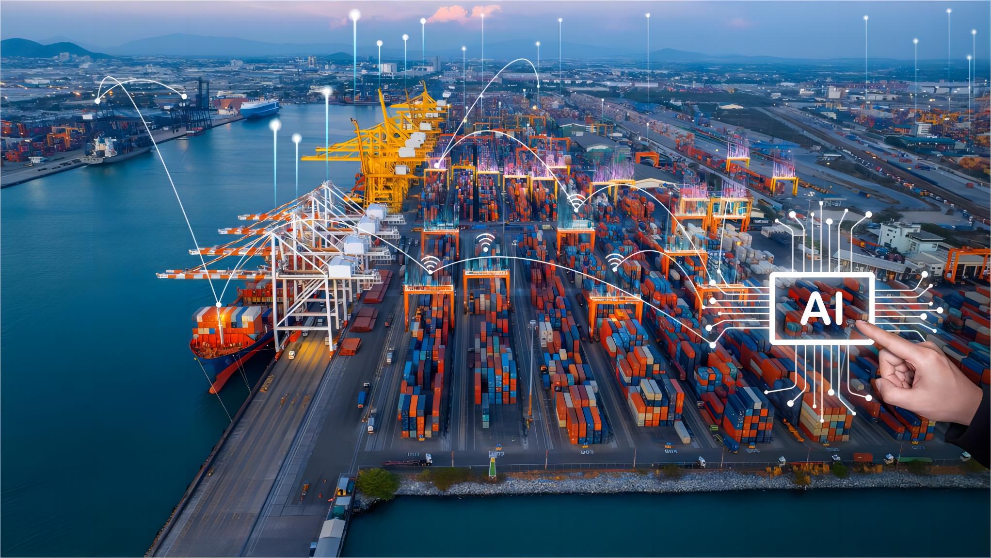 Logistics professional managing customs brokerage for international shipments