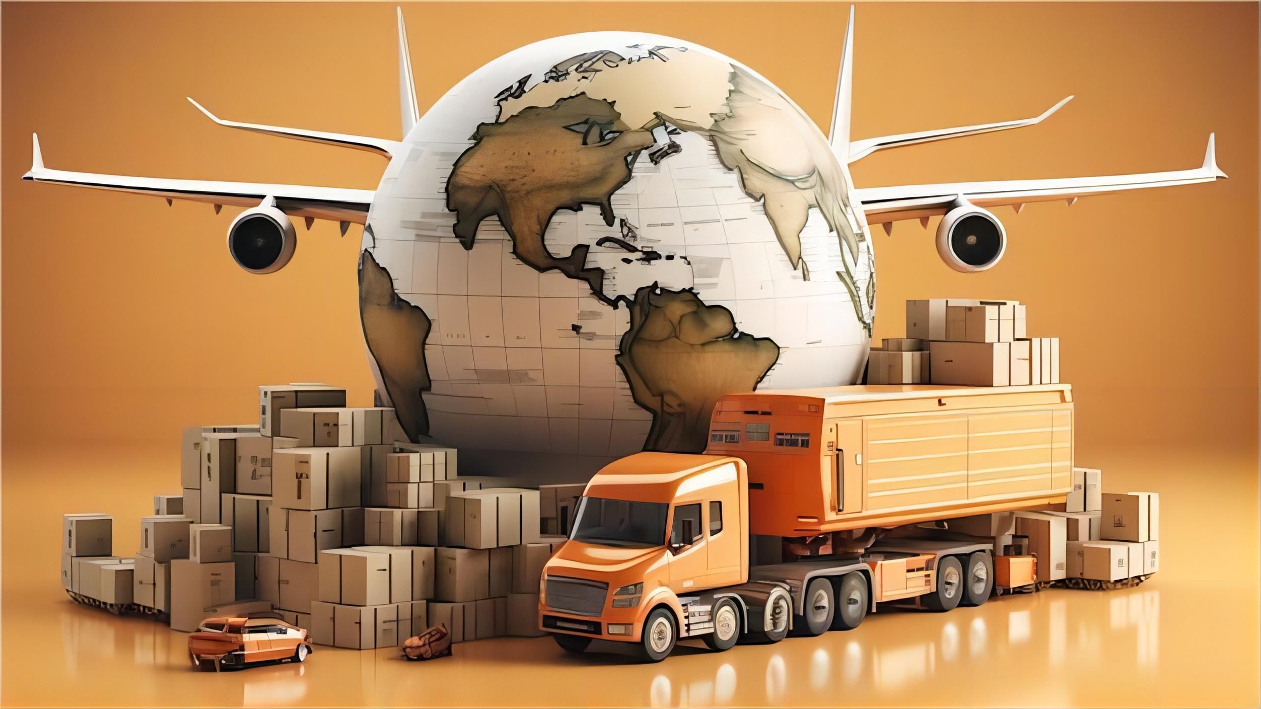 Automated warehouse sorting packages for fast delivery to Singapore