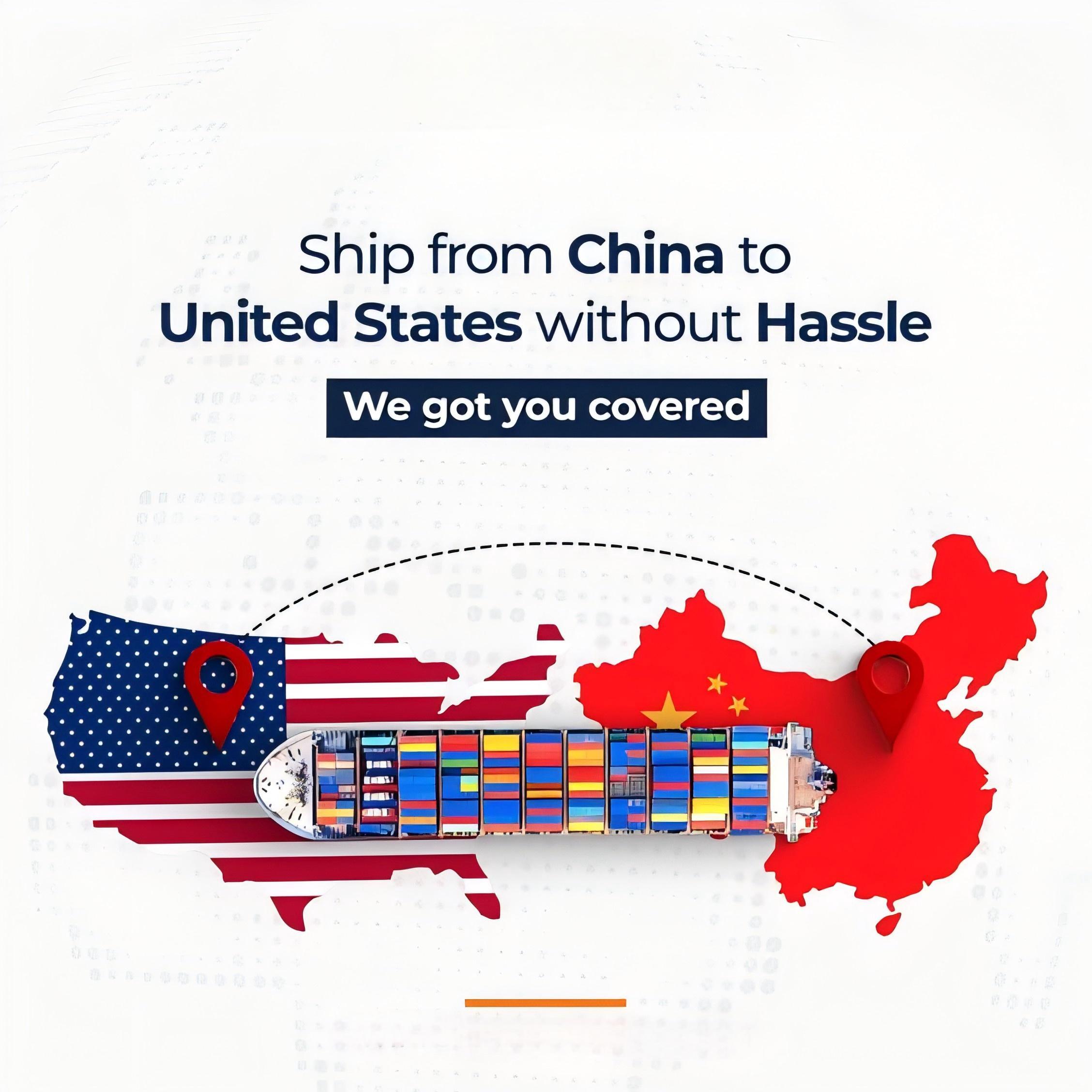 Door to door delivery service from China to global destinations