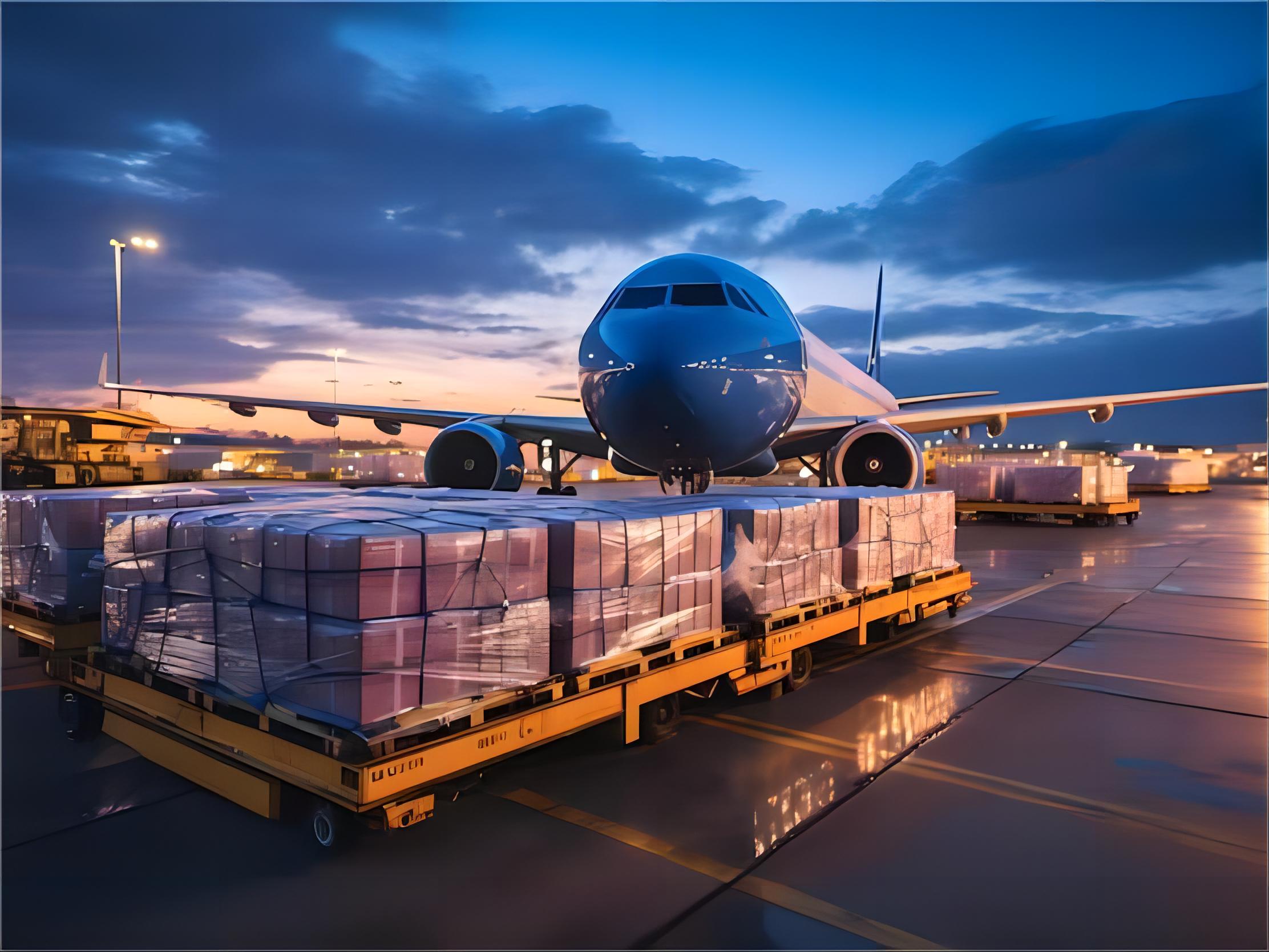 Logistics warehouse with automated sorting systems